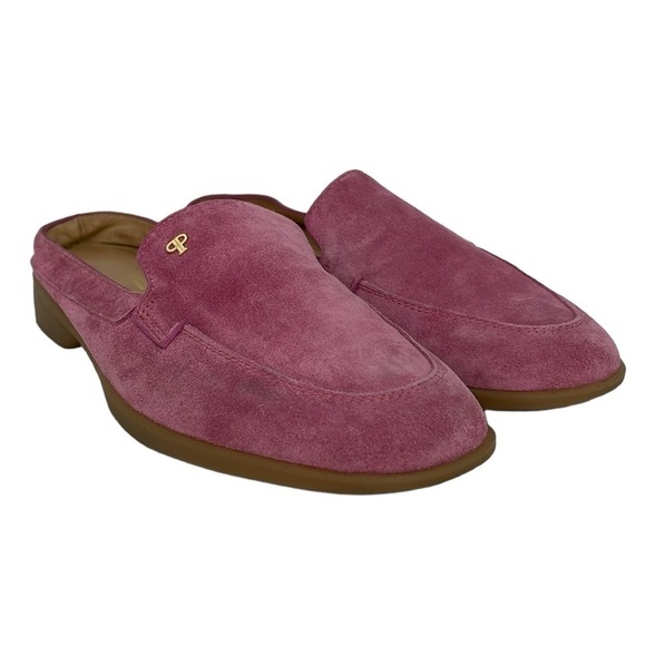 Pertti Palmroth Flats Women's 8 Pink Leather Slide On Loafer Shoe - Picture 3 of 14